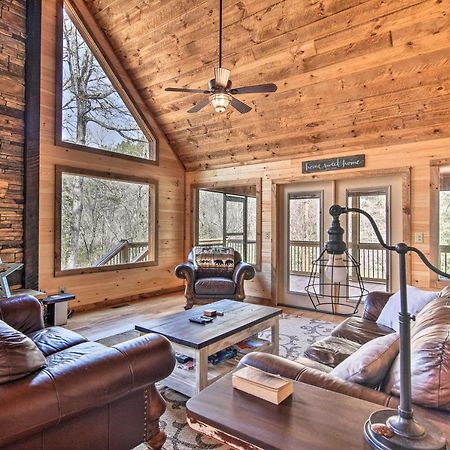 Modern Murphy Cabin With Nottely River Views! Eksteriør billede