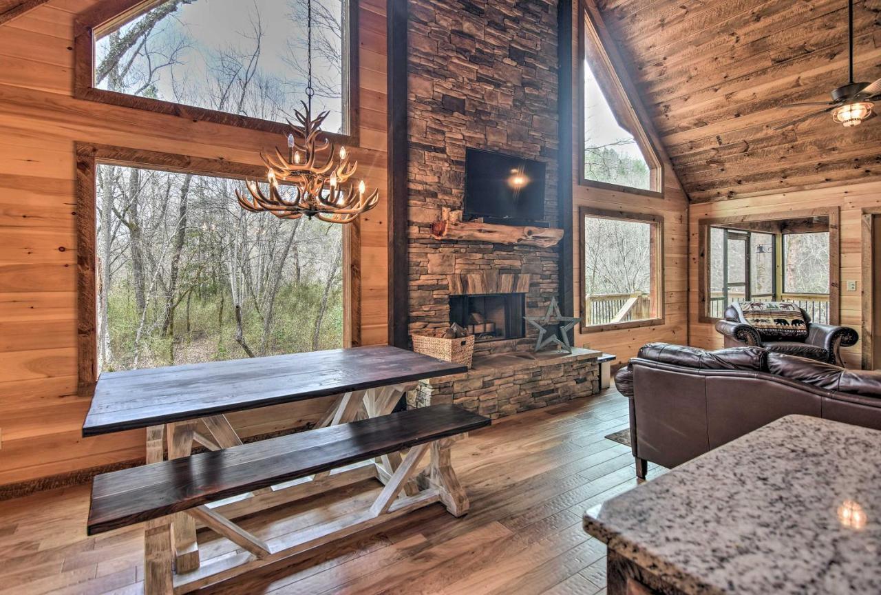 Modern Murphy Cabin With Nottely River Views! Eksteriør billede