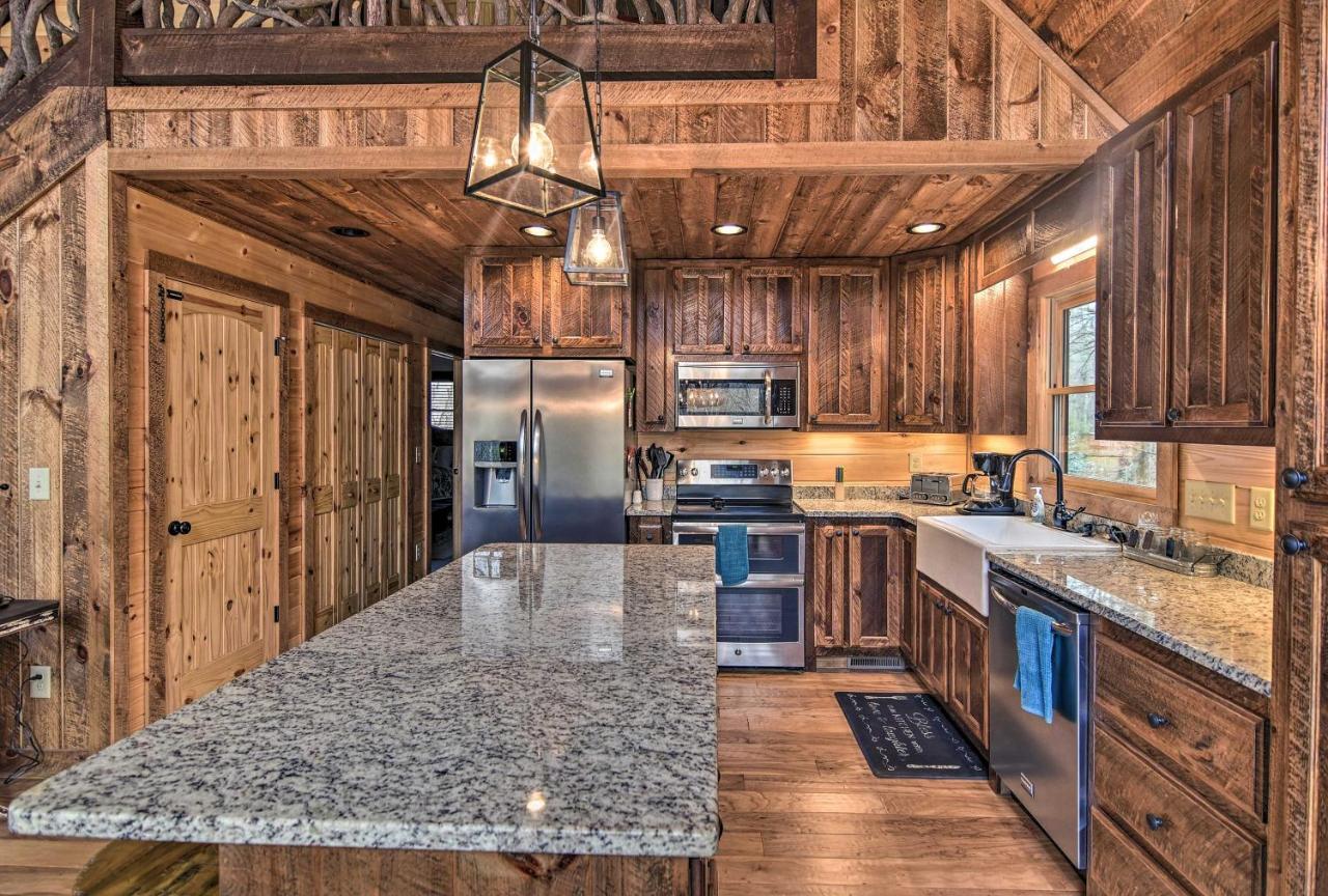 Modern Murphy Cabin With Nottely River Views! Eksteriør billede