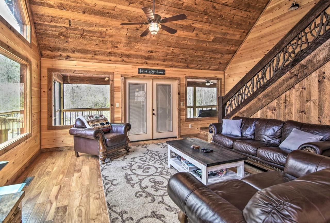 Modern Murphy Cabin With Nottely River Views! Eksteriør billede