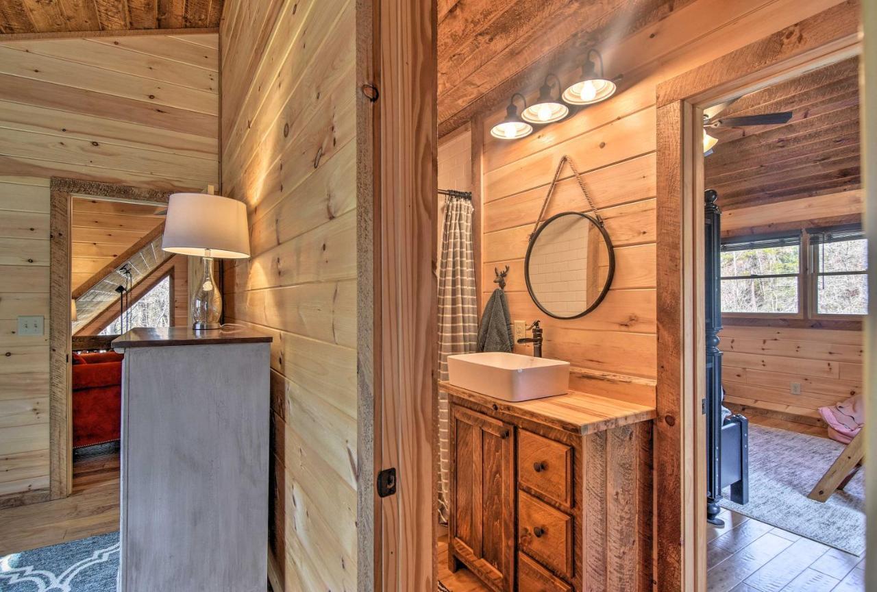 Modern Murphy Cabin With Nottely River Views! Eksteriør billede