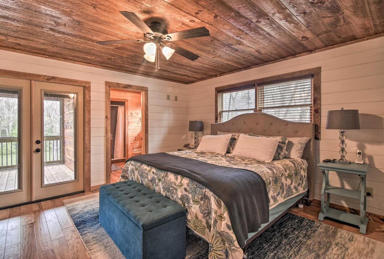 Modern Murphy Cabin With Nottely River Views! Eksteriør billede