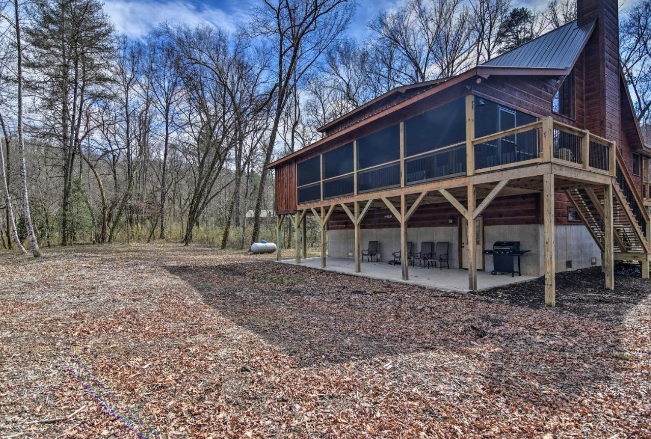 Modern Murphy Cabin With Nottely River Views! Eksteriør billede
