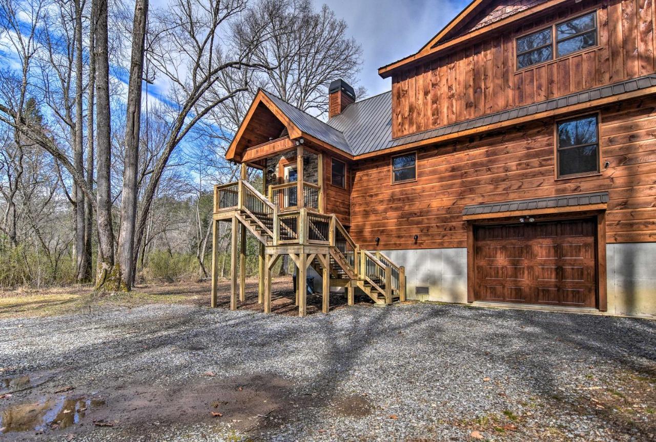 Modern Murphy Cabin With Nottely River Views! Eksteriør billede